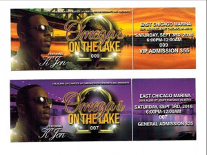 Tickets for Omegas on the Lake